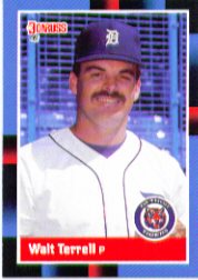 1988 Donruss Baseball Cards    091      Walt Terrell